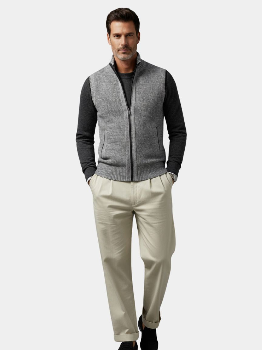 Jack™ | Elegant Gilet with Full Zip