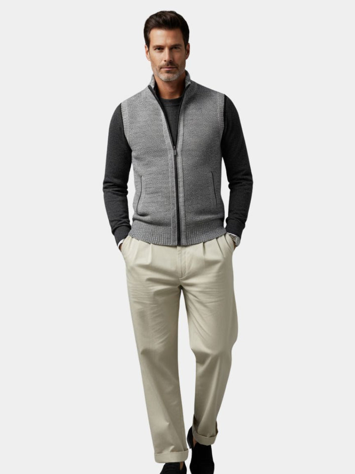 Jack™ | Elegant Gilet with Full Zip