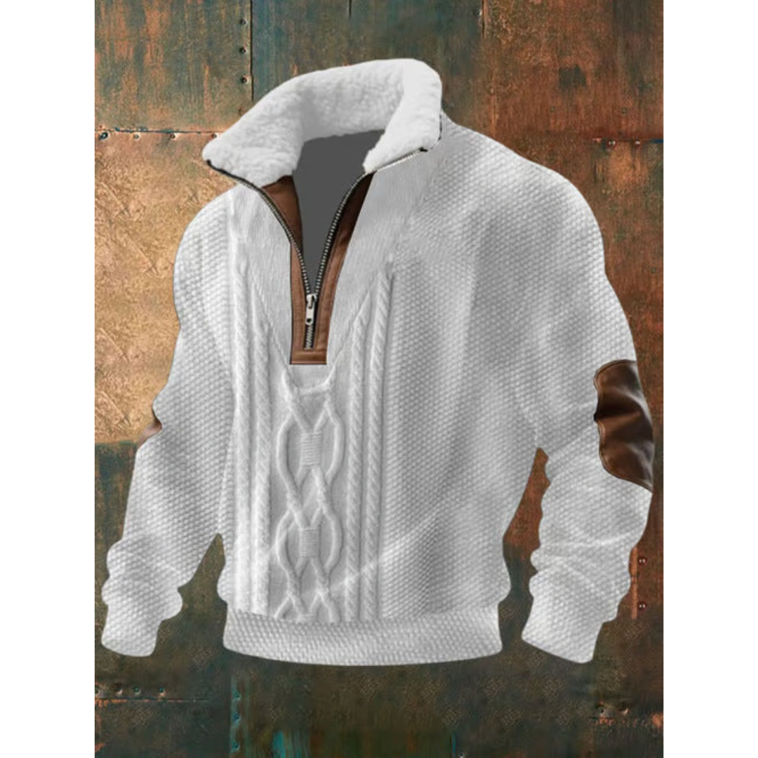 AVELYN LONDON™ | High Neck Fleece Pullover