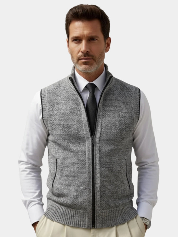 Jack™ | Elegant Gilet with Full Zip