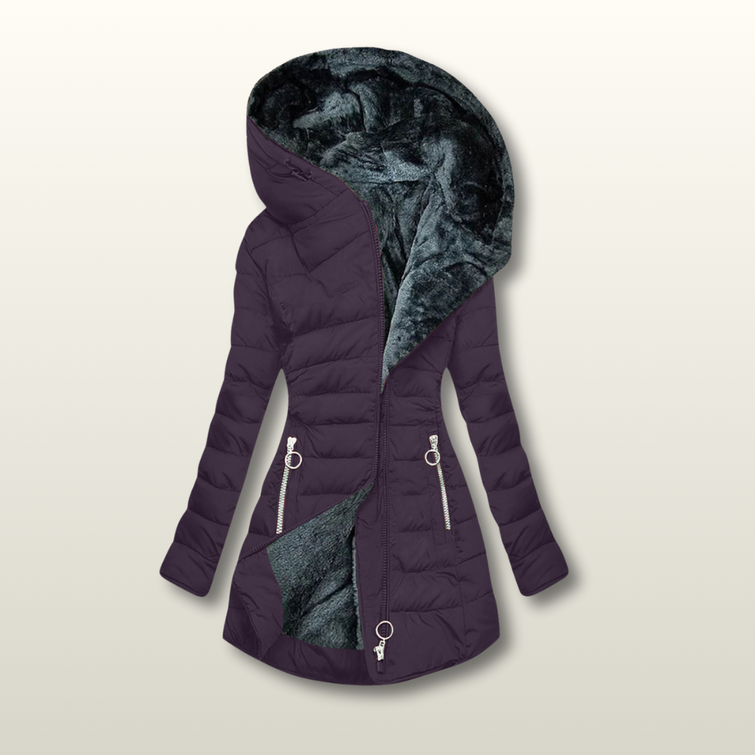 Amelia™ | Winter coat with a warm fur lining