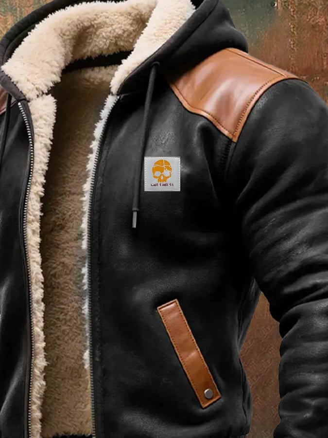 ADAM™ | WINTER JACKET WITH REFINED LEATHER DETAILS