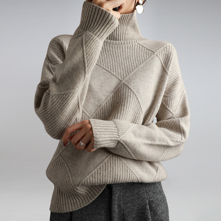 Adelle | Cosy Roll Neck Jumper