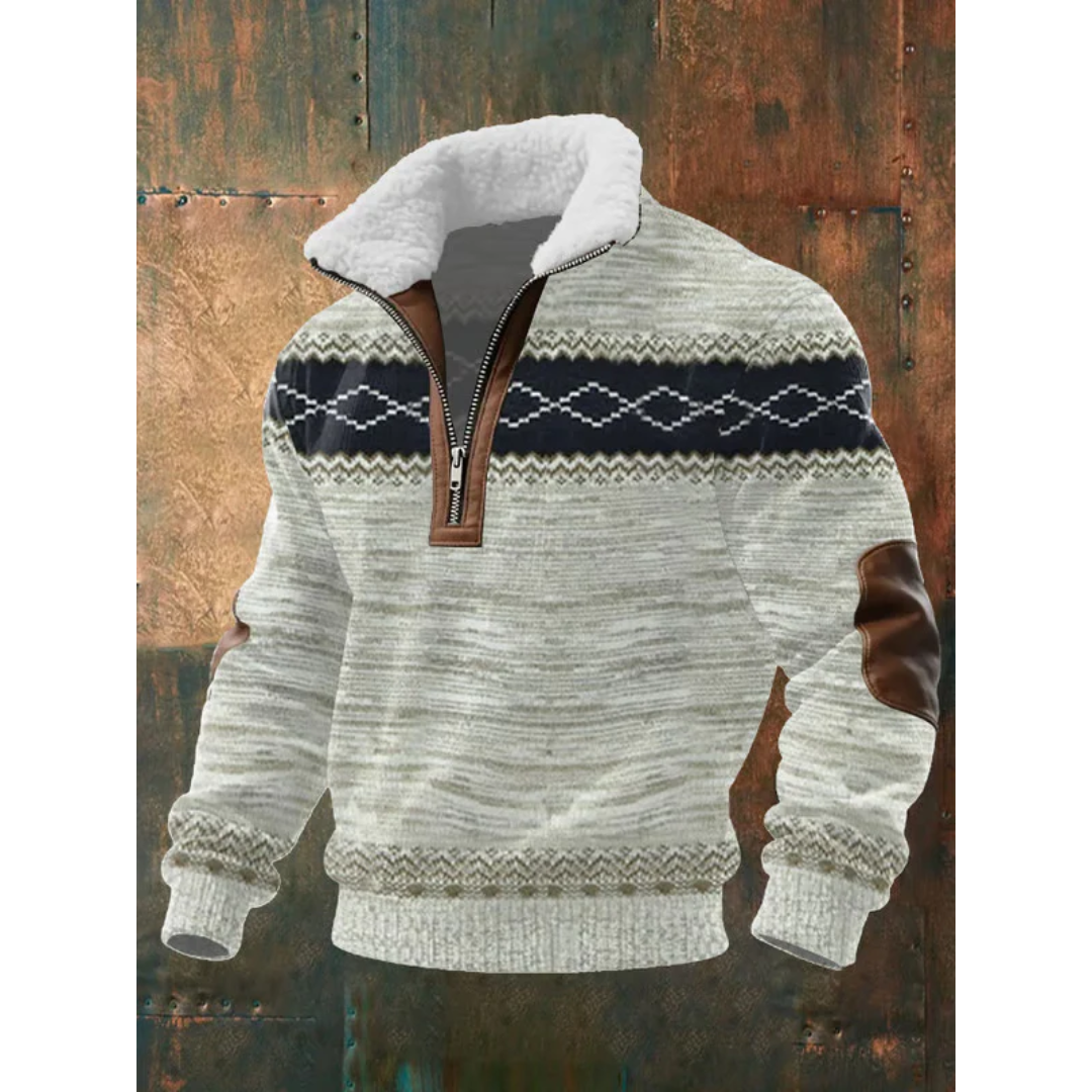 AVELYN LONDON™ | High Neck Fleece Pullover