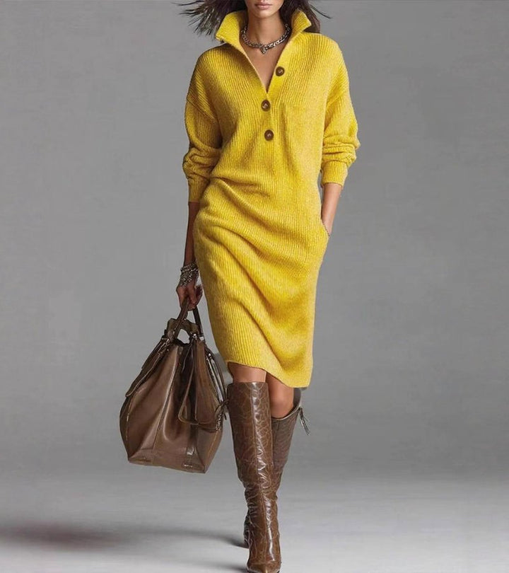 Avelyn™ | Warm Knit Dress Jane