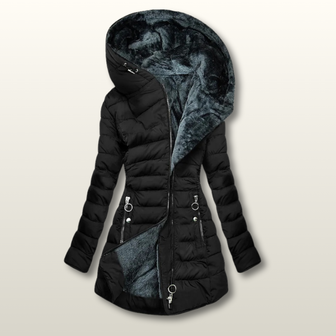 Amelia™ | Winter coat with a warm fur lining