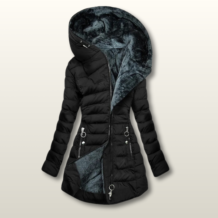 Amelia™ | Winter coat with a warm fur lining