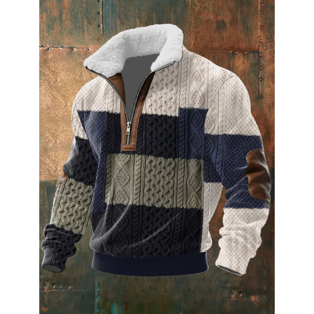 AVELYN LONDON™ | High Neck Fleece Pullover