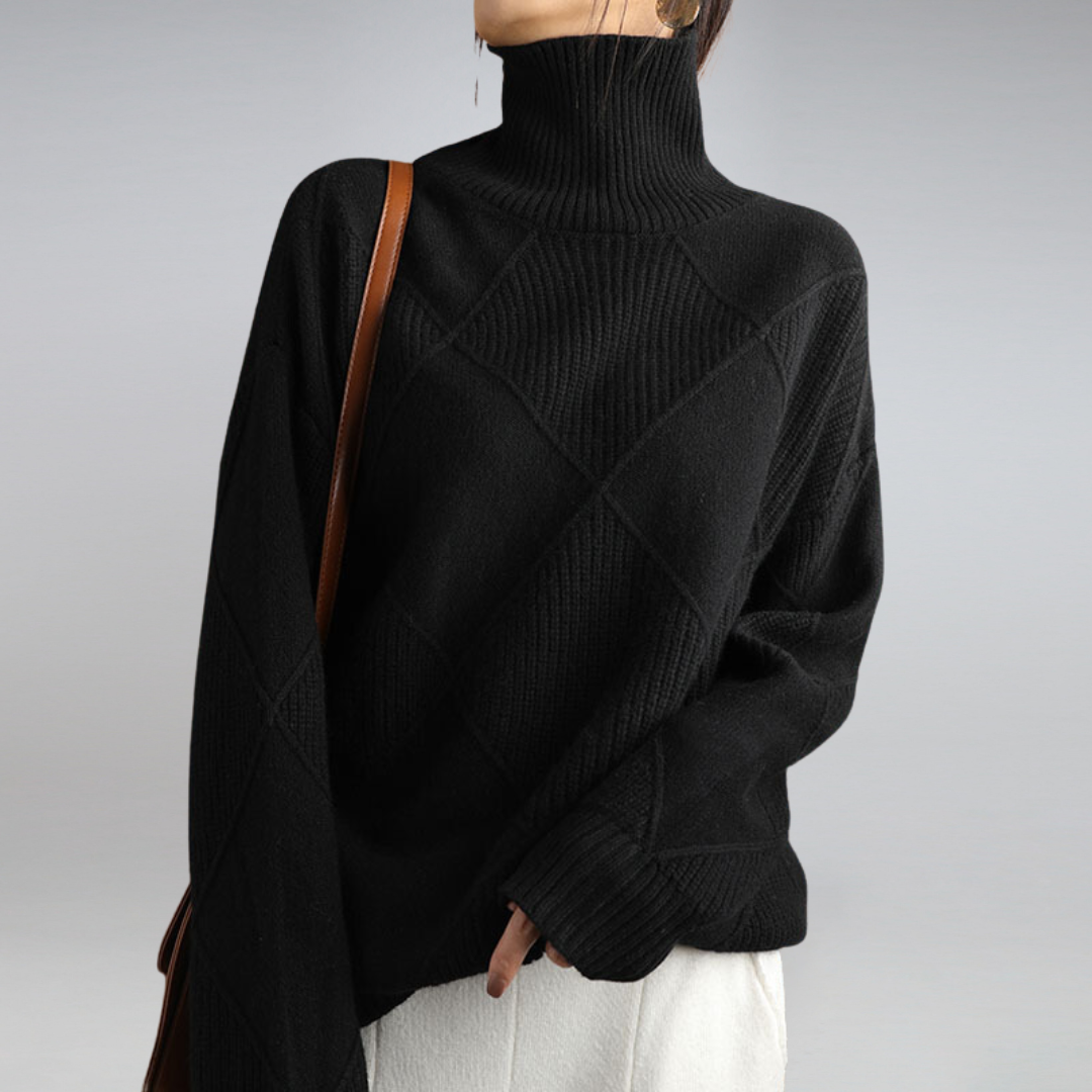Adelle | Cosy Roll Neck Jumper