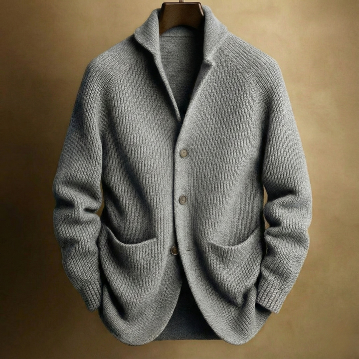 ALEXANDER™ | CORD CARDIGAN IN WOOL FOR MEN