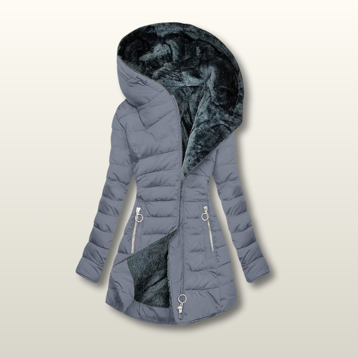 Amelia™ | Winter coat with a warm fur lining