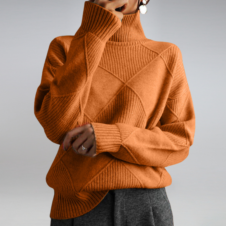 Adelle | Cosy Roll Neck Jumper