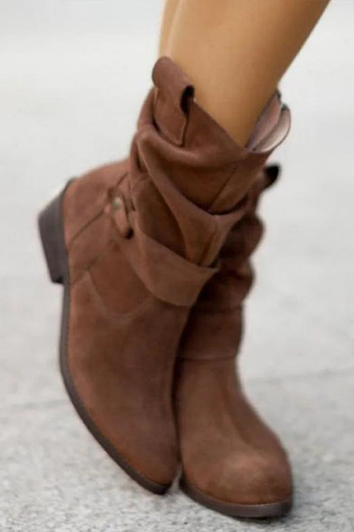 Clémence™ | Flexible Suede Ankle Boots