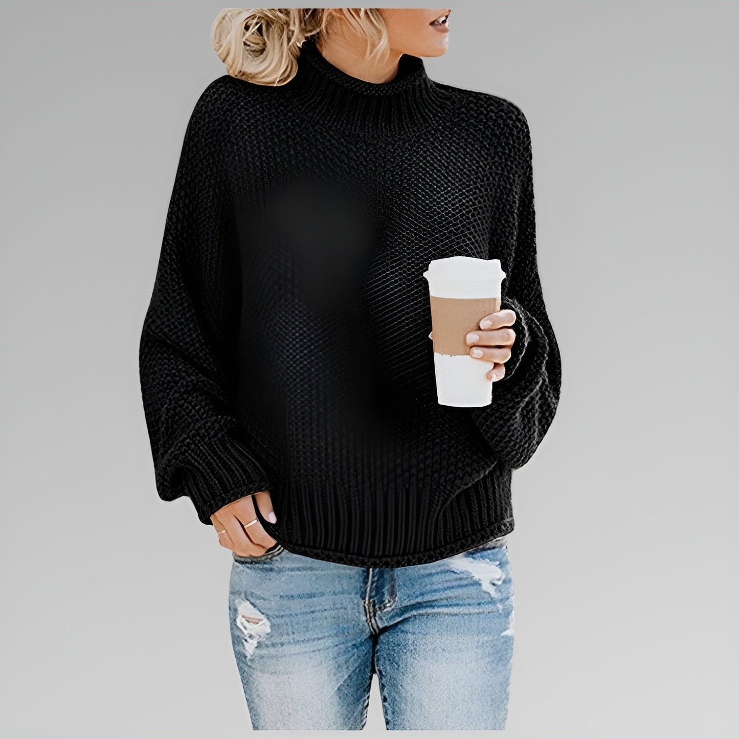 June | Anna | Classic Cozy Knit Sweater