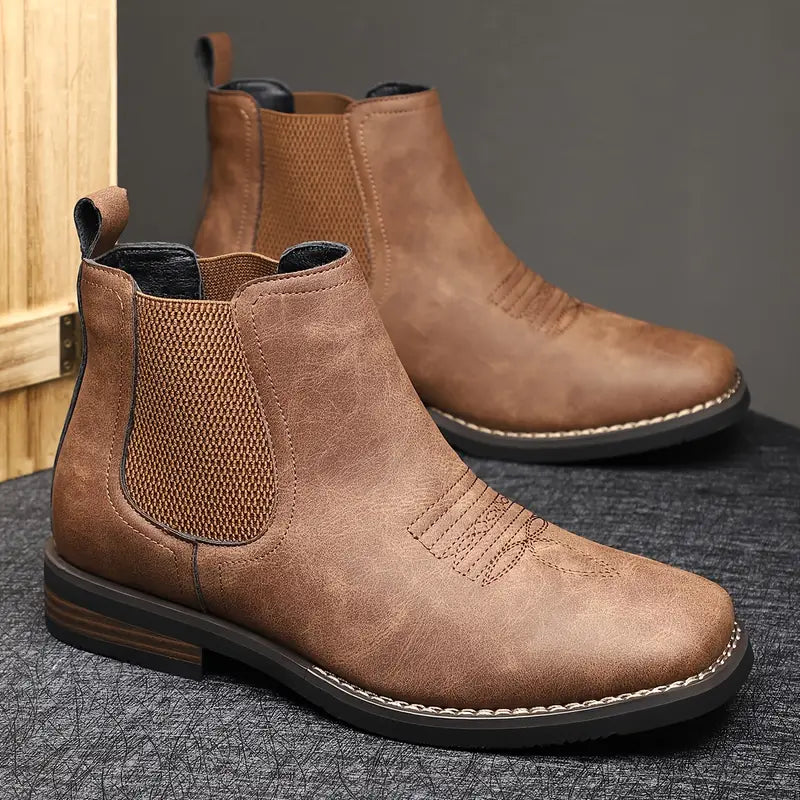 Bryze | Maxwell Leather Chelsea Boots