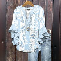 KAMI | Elegant blouse with patterns