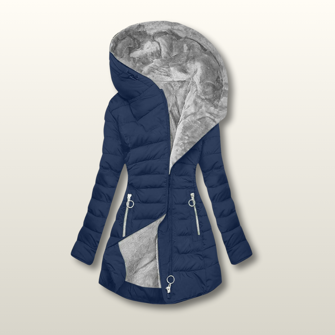 Amelia™ | Winter coat with a warm fur lining