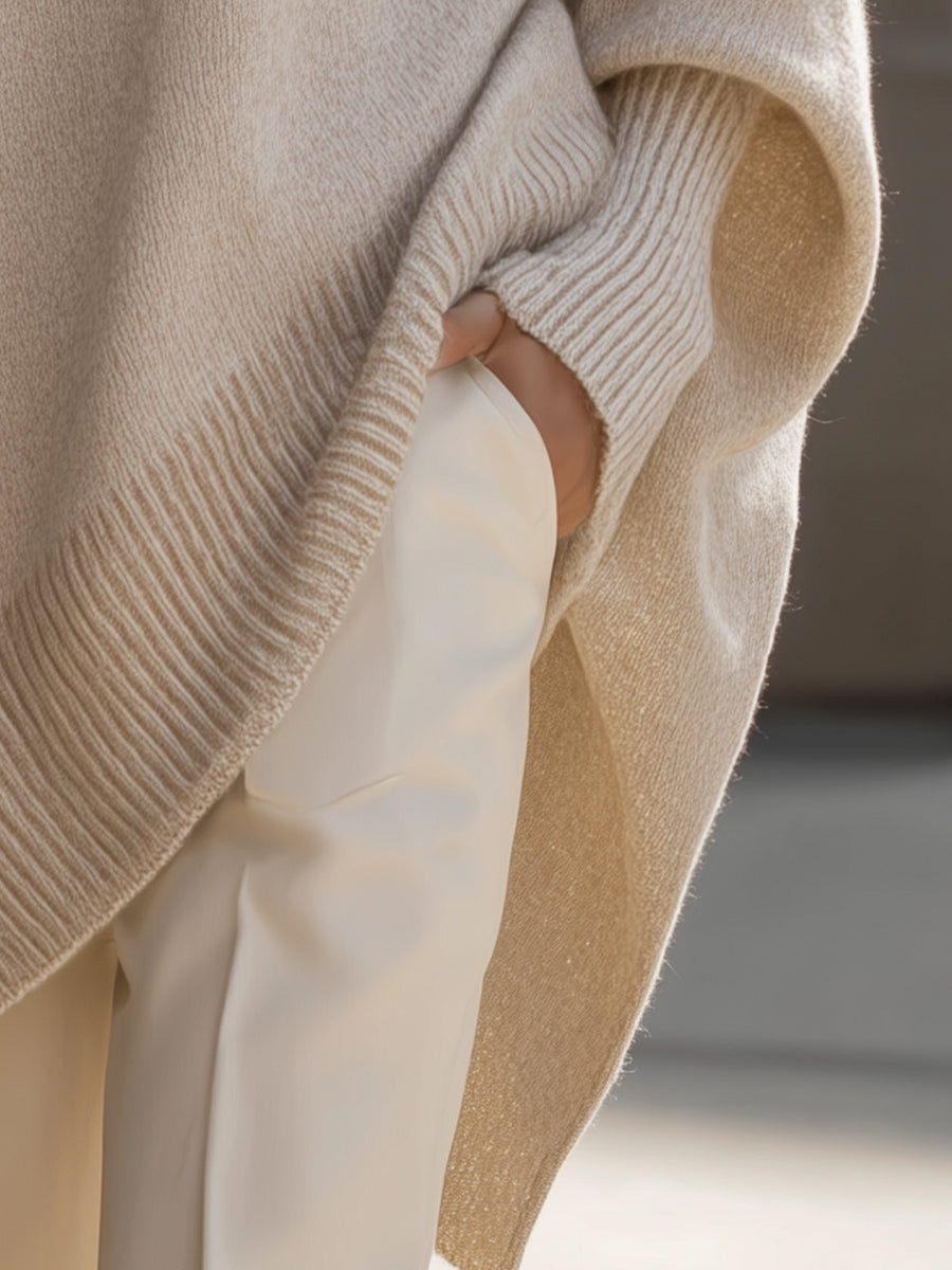 Marise – Effortless Elegance Oversized Poncho