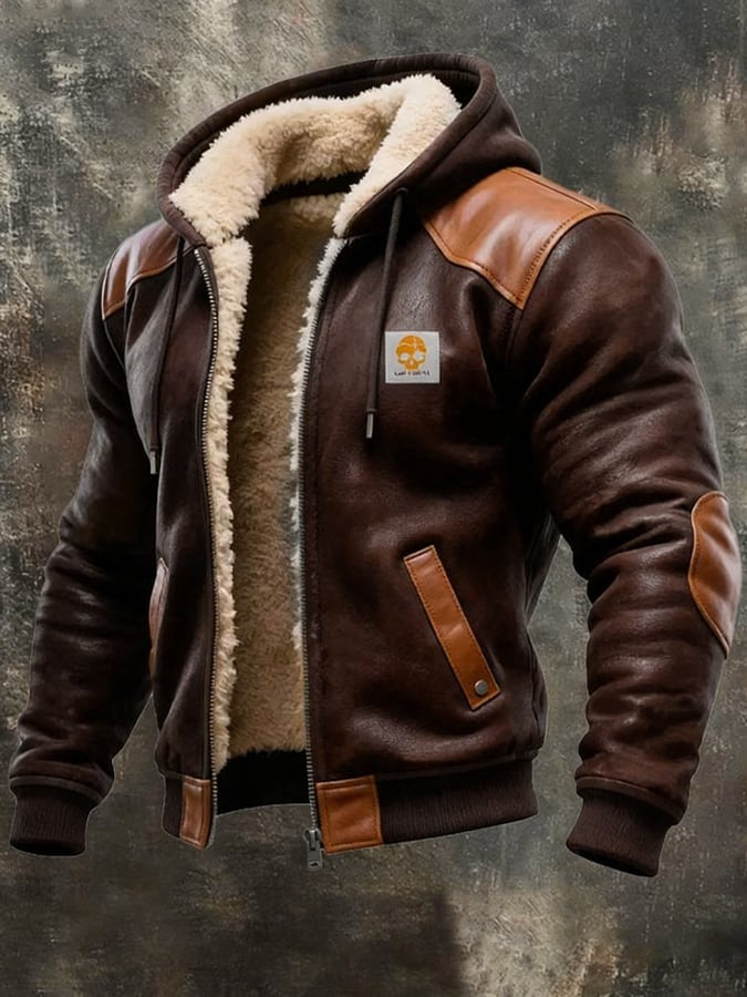 ADAM™ | WINTER JACKET WITH REFINED LEATHER DETAILS