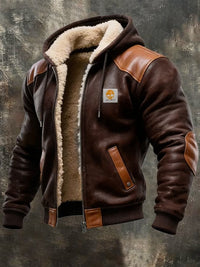 ADAM™ | WINTER JACKET WITH REFINED LEATHER DETAILS