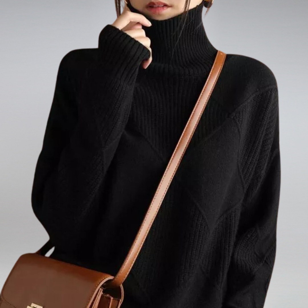 Adelle | Cosy Roll Neck Jumper