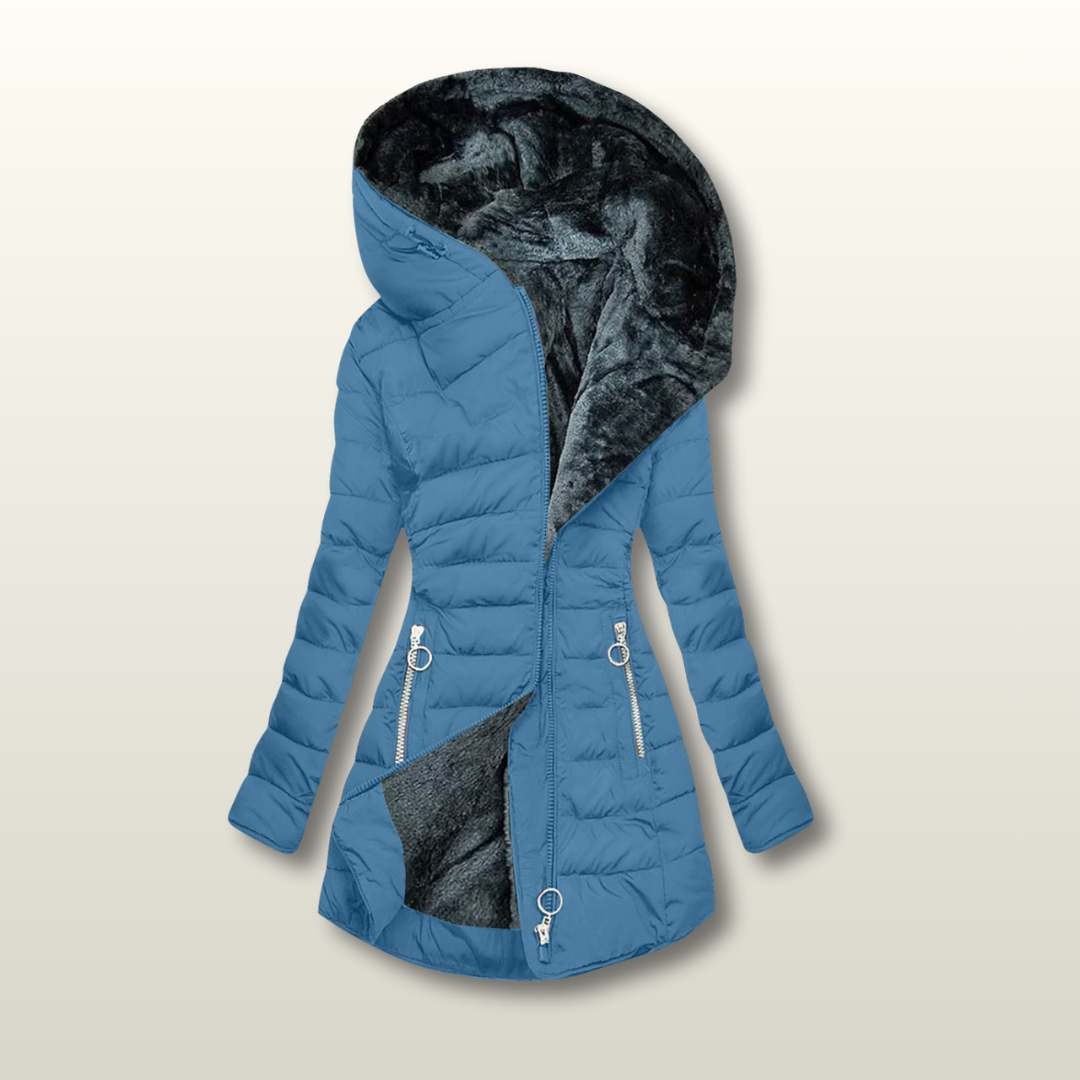 Amelia™ | Winter coat with a warm fur lining