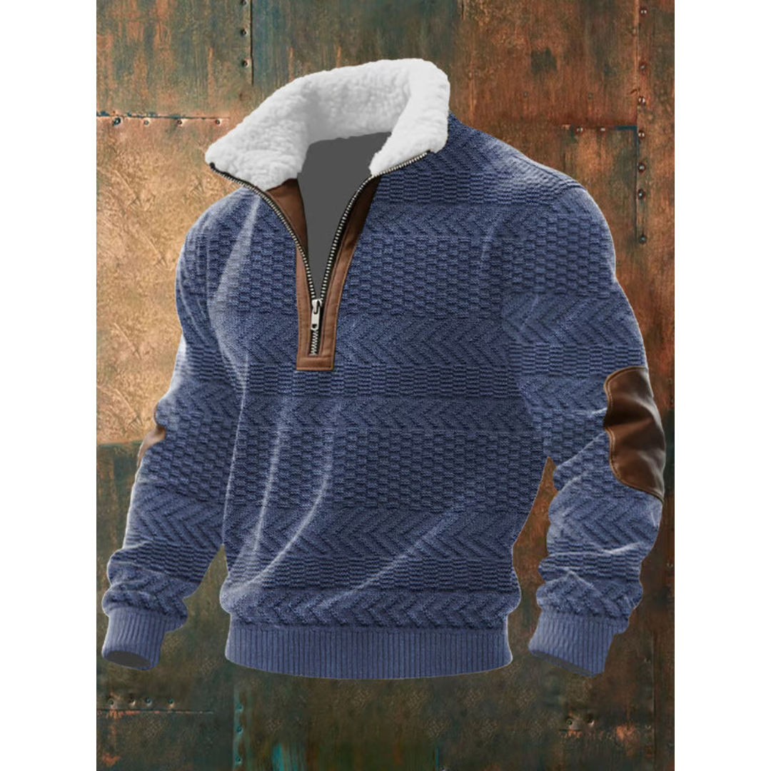 AVELYN LONDON™ | High Neck Fleece Pullover