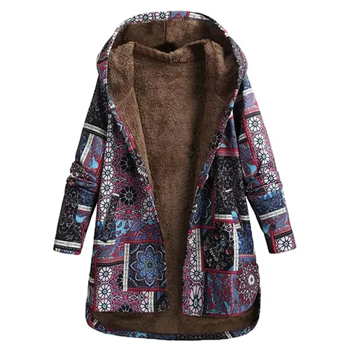 Elizabeth | Fleece-Lined Hooded Jacket