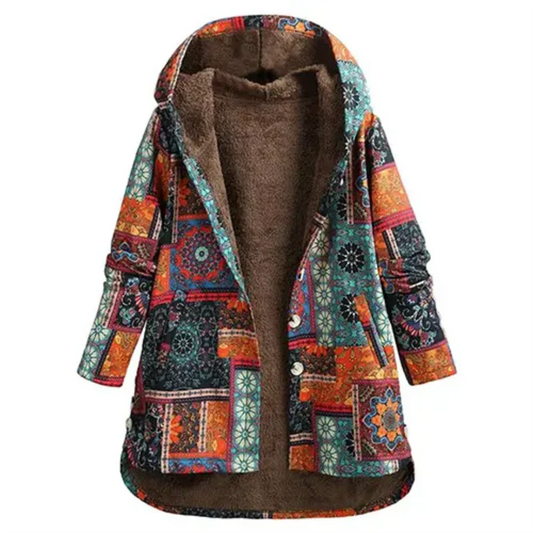Analia | Fleece-Lined Hooded Jacket