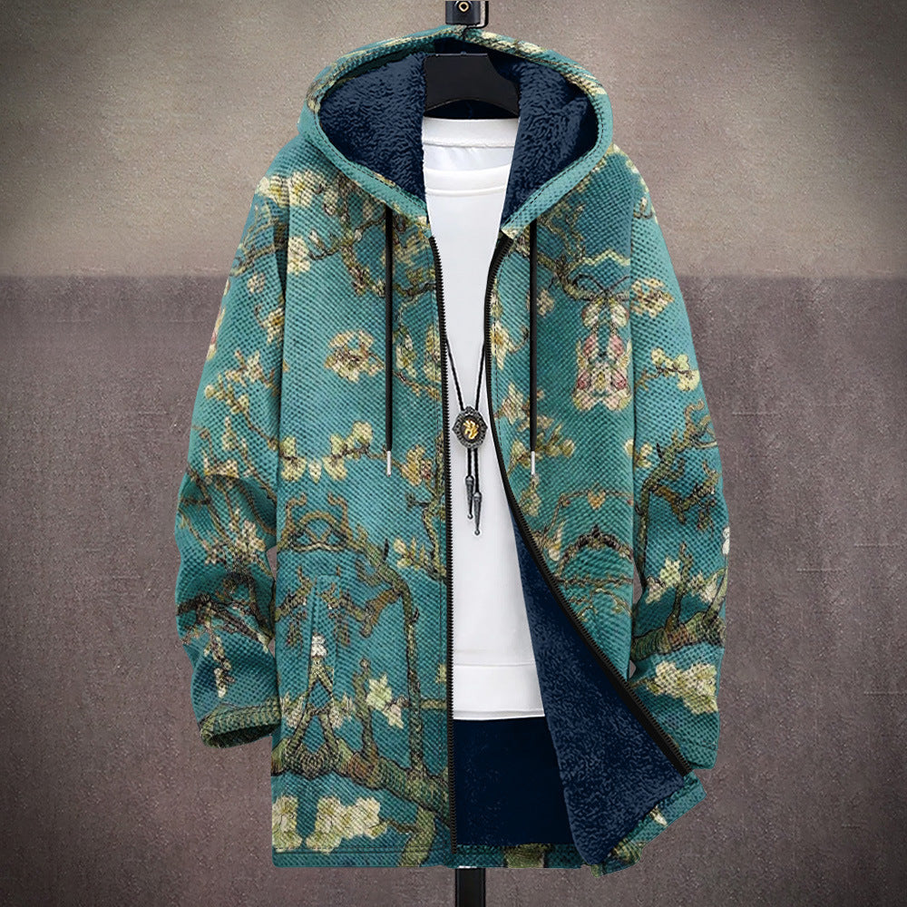 Celine™ | Luxuriously Artistic Inspired Zip-Up Cardigan