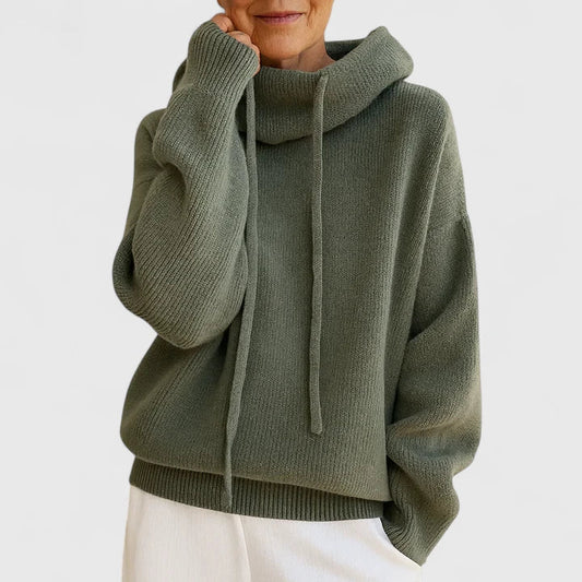June | Marie | Cozy Knit Hoodie