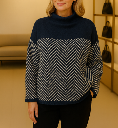 June | Norah | Cotton Turtleneck Sweater
