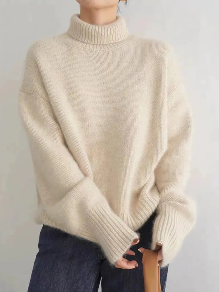 LINEA | High Neck Sweater