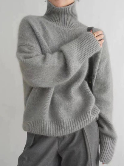 Isabella - High Collar Cashmere