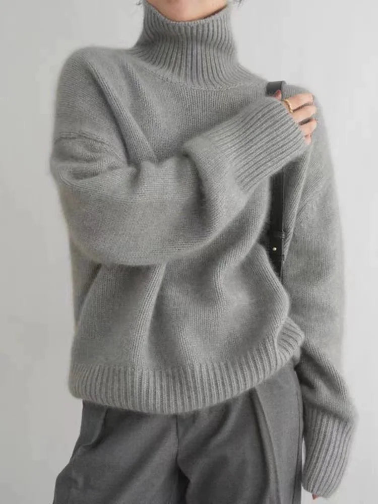 LINEA | High Neck Sweater