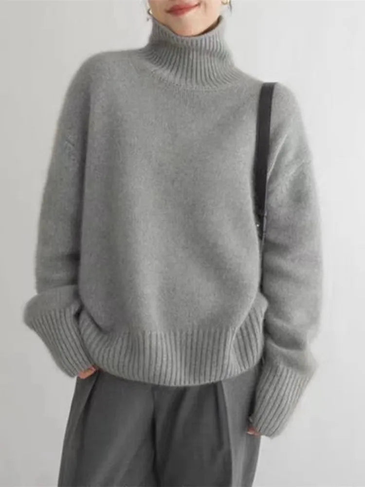 LINEA | High Neck Sweater