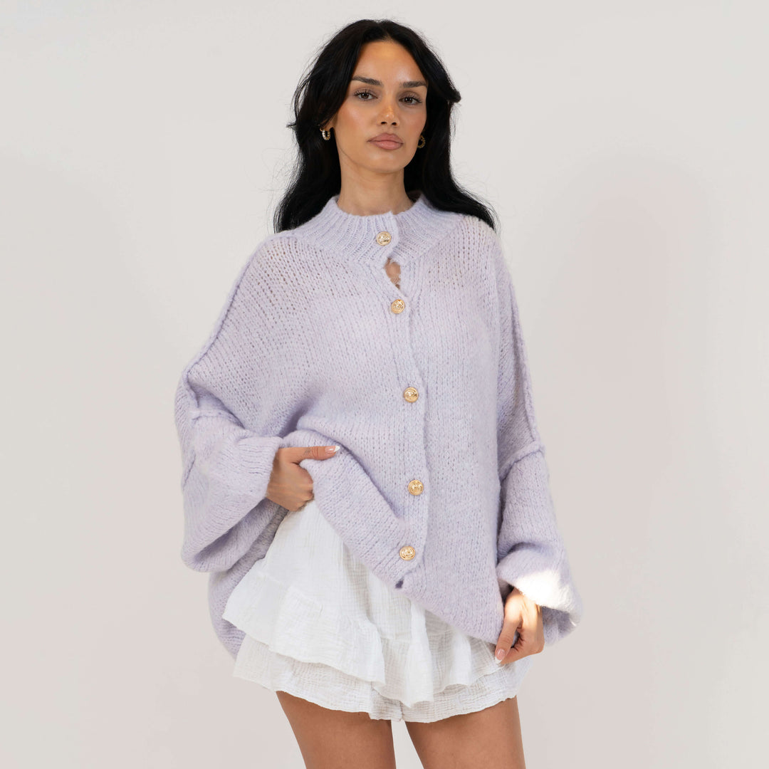 Oversized Cardigan "CozyGlam"