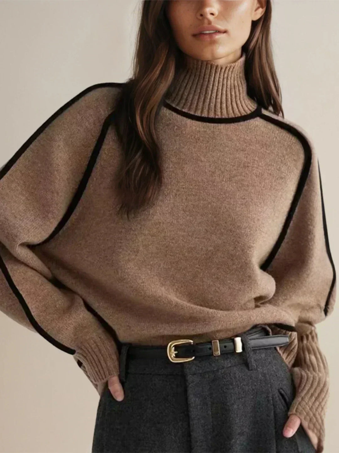 June | Donna | Elegant Turtleneck sweater