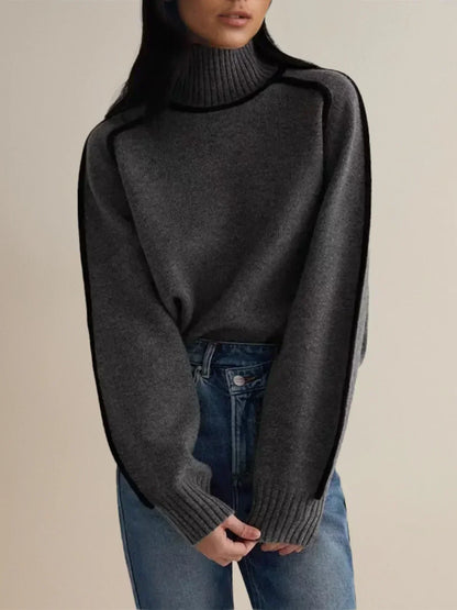 Lilia - Elegant Turtleneck sweater