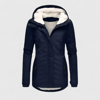 Seravia | Waterproof Winter Jacket with Hood
