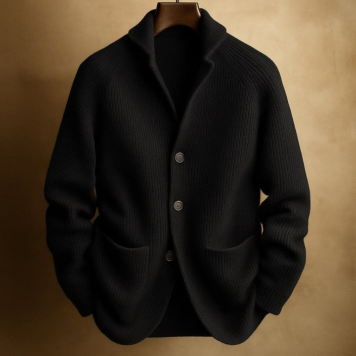 ALEXANDER™ | CORD CARDIGAN IN WOOL FOR MEN