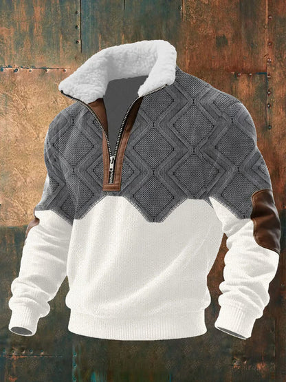 AVELYN LONDON™ | High Neck Fleece Pullover