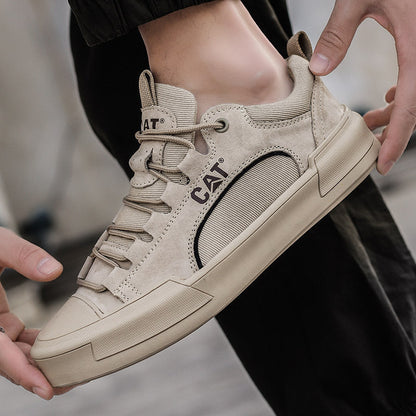 UrbanEdge - Leather Trainers