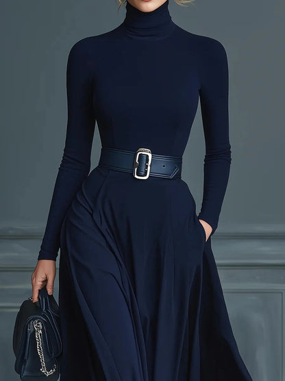 Corliss | High-Neck Maxi Dress