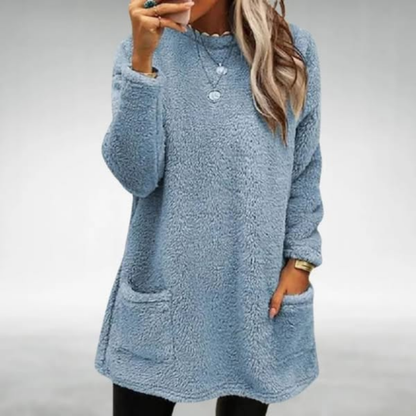 Nora – Fleece Pullover with Pockets