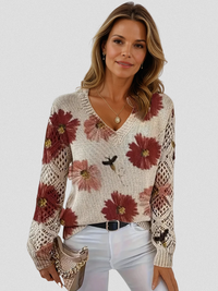 June | Jewel | Bloom Sweater