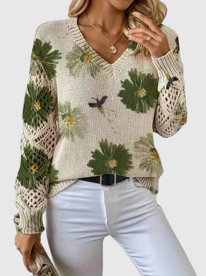 June | Jewel | Bloom Sweater