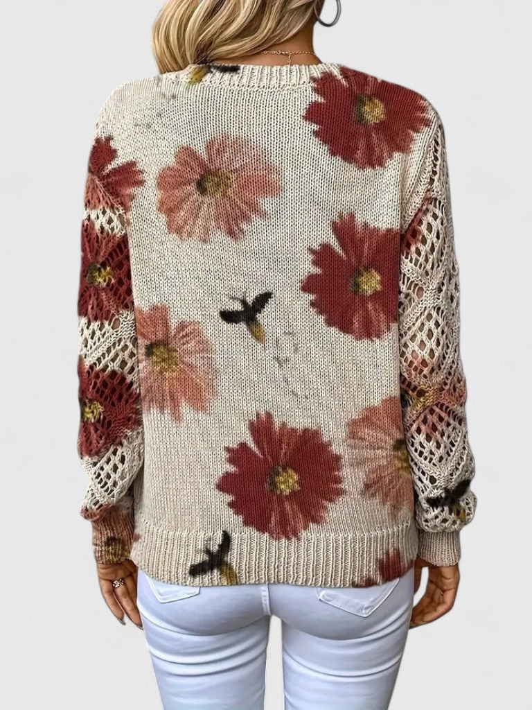 June | Jewel | Bloom Sweater