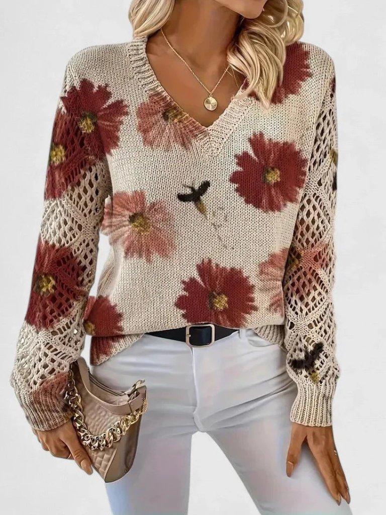 June | Jewel | Bloom Sweater