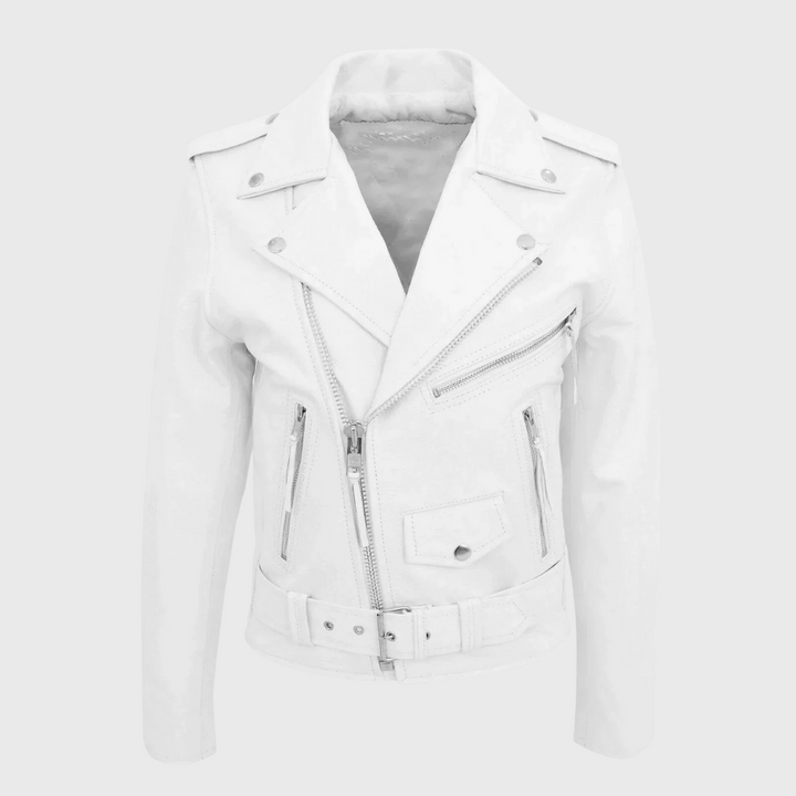 Dex™ | Leather Jacket with Zip Fastening